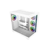 Cooler Master Elite 681 ARGB  Caja ATX Mid Tower Blanca Cristal Templado Doble Cámara USBC