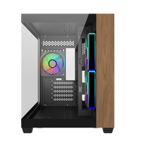 Cooler Master Elite 481 Wood ARGB Caja mATX Negra Cooler Master Elite 481 Wood ARGB Caja mATX Negra