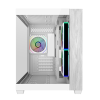 Cooler Master Elite 481 Wood ARGB Caja mATX Blanca Cooler Master Elite 481 Wood ARGB Caja mATX Blanca
