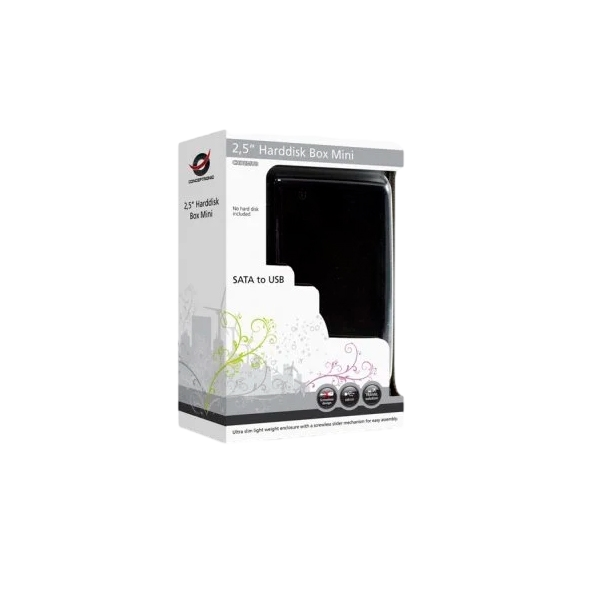 Conceptronic Caja Externa HD SATA 25 USB20 Carcasas Conceptronic Caja Externa HD SATA 25 USB20 Carcasas