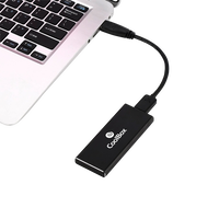 Coolboox Minichase M2 USB 30 negra  Caja M2