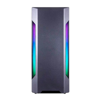 Coolbox Deep Gaming DGCA195 Cristal Templado RGB USB 30 Gris  Caja