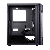 Coolbox Deep Gaming DGCA195 Cristal Templado RGB USB 30 Gris  Caja