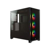 Corsair 4000X iCUE ARGB Black  Caja