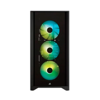 Corsair 4000X iCUE ARGB Black  Caja
