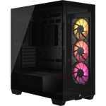 Corsair 3500X ARGB | Caja E-ATX Negra Cristal templado