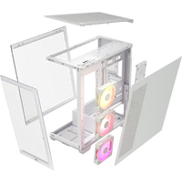 Corsair iCUE 3500X ARGB Caja EATX Blanca Cristal templado Corsair iCUE 3500X ARGB Caja EATX Blanca Cristal templado