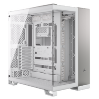Corsair 6500x Doble Caja EATX Cristal templado Blanca Aluminio Gris Satinado Corsair 6500x Doble Caja EATX Cristal templado Blanca Aluminio Gris Satinado