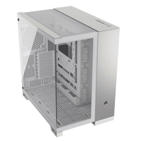 Corsair 6500x Doble Caja EATX Cristal templado Blanca Aluminio Gris Satinado Corsair 6500x Doble Caja EATX Cristal templado Blanca Aluminio Gris Satinado