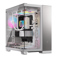 Corsair 6500x Doble Caja EATX Cristal templado Blanca Aluminio Gris Satinado Corsair 6500x Doble Caja EATX Cristal templado Blanca Aluminio Gris Satinado