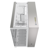 Corsair 6500x Doble Caja EATX Cristal templado Blanca Aluminio Gris Satinado Corsair 6500x Doble Caja EATX Cristal templado Blanca Aluminio Gris Satinado