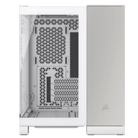 Corsair 2500x Doble  Caja MATX Cristal templado Blanco  Gris Satinado