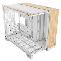 Corsair 2500x Doble Caja MATX Cristal templado Blanco Bambú Corsair 2500x Doble Caja MATX Cristal templado Blanco Bambú