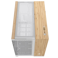 Corsair 2500x Doble Caja MATX Cristal templado Blanco Bambú Corsair 2500x Doble Caja MATX Cristal templado Blanco Bambú