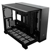 Corsair 2500x Doble Caja MATX Cristal templado Negro Aluminio Obsidian Corsair 2500x Doble Caja MATX Cristal templado Negro Aluminio Obsidian