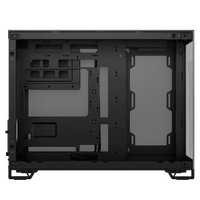 Corsair 2500x Doble Caja MATX Cristal templado Negro Aluminio Obsidian Corsair 2500x Doble Caja MATX Cristal templado Negro Aluminio Obsidian