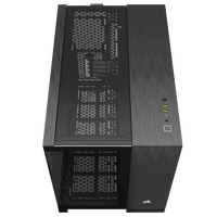 Corsair 2500x Doble Caja MATX Cristal templado Negro Aluminio Obsidian Corsair 2500x Doble Caja MATX Cristal templado Negro Aluminio Obsidian