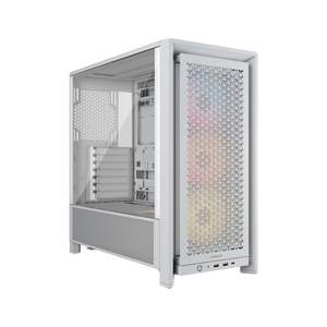 Corsair Frame 4000D RS ARGB Caja EATX Cristal templado Blanca Corsair Frame 4000D RS ARGB Caja EATX Cristal templado Blanca