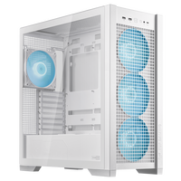 Corsair iCUE 5000T LX RGB Caja EATX Cristal templado Blanca Corsair iCUE 5000T LX RGB Caja EATX Cristal templado Blanca