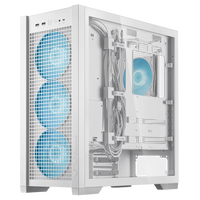 Corsair iCUE 5000T LX RGB Caja EATX Cristal templado Blanca Corsair iCUE 5000T LX RGB Caja EATX Cristal templado Blanca