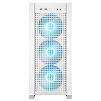 Corsair iCUE 5000T LX RGB Caja EATX Cristal templado Blanca Corsair iCUE 5000T LX RGB Caja EATX Cristal templado Blanca