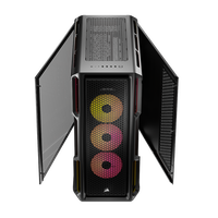 Corsair iCUE 5000T LX RGB Caja EATX Cristal templado Negra Corsair iCUE 5000T LX RGB Caja EATX Cristal templado Negra