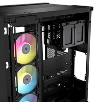 Corsair iCUE Link 6500x RGB Doble Caja EATX Cristal templado Negra Corsair iCUE Link 6500x RGB Doble Caja EATX Cristal templado Negra