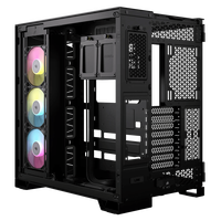 Corsair iCUE Link 6500x RGB Doble Caja EATX Cristal templado Negra Corsair iCUE Link 6500x RGB Doble Caja EATX Cristal templado Negra
