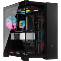 Corsair iCUE Link 6500x RGB Doble Caja EATX Cristal templado Negra Corsair iCUE Link 6500x RGB Doble Caja EATX Cristal templado Negra