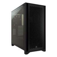 Corsair 4000D Airflow Cristal Templado USB 31 Black Caja ATX Corsair 4000D Airflow Cristal Templado USB 31 Black Caja ATX