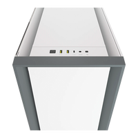 CAJA  ATX SEMITORRE CORSAIR 5000D CRISTAL TEMPLADO BLANCO