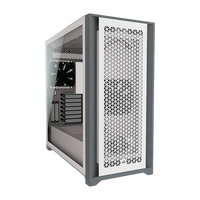 Corsair 5000D Airflow Tempered Glass White ATX  Caja