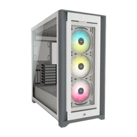 Corsair iCUE 5000X RGB Tempered Glass White  Caja