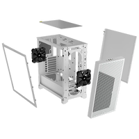 Corsair 3000D Airflow Blanca ATX Cristal templado   Caja