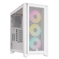 Corsair 4000D Airflow RGB  Caja ATX Cristal templado Blanca
