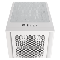 Corsair 4000D Airflow RGB  Caja ATX Cristal templado Blanca