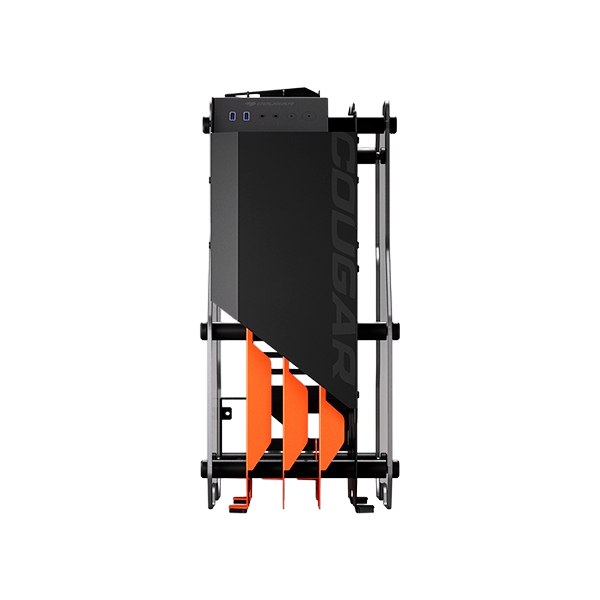 Cougar Blazer Essence Cristal Templado USB 31 NegroNaranja  Caja Cougar Blazer Essence Cristal Templado USB 31 NegroNaranja  Caja