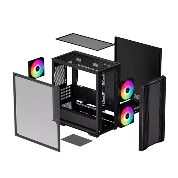 Deepcool CC360 ARGB TG Black MATX Caja Deepcool CC360 ARGB TG Black MATX Caja