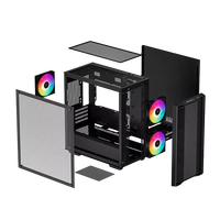 Deepcool CC360 ARGB TG Black MATX Caja Deepcool CC360 ARGB TG Black MATX Caja