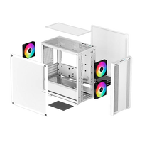 Deepcool CC360 ARGB TG White MATX  Caja