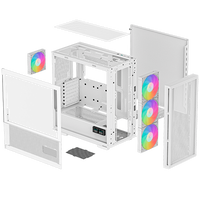 Deepcool CH560 Digital White ATX Caja Deepcool CH560 Digital White ATX Caja