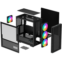 Deepcool CH560 Digital Black ATX Caja Deepcool CH560 Digital Black ATX Caja