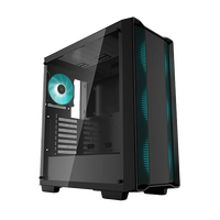 Deepcool CC560 RGB USB 3.0 Black | Caja ATX Cristal Templado