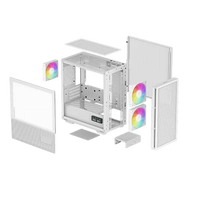 Deepcool CH360 ARGB Caja Blanca Cristal Templado Deepcool CH360 ARGB Caja Blanca Cristal Templado