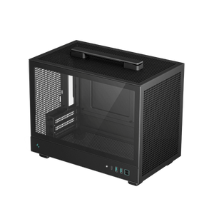Deepcool CH160 USBC Negra Caja Mini ITX Cristal Templado Deepcool CH160 USBC Negra Caja Mini ITX Cristal Templado