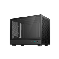 Deepcool CH160 USBC Negra Caja Mini ITX Cristal Templado Deepcool CH160 USBC Negra Caja Mini ITX Cristal Templado