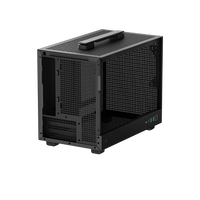 Deepcool CH160 USBC Negra Caja Mini ITX Cristal Templado Deepcool CH160 USBC Negra Caja Mini ITX Cristal Templado