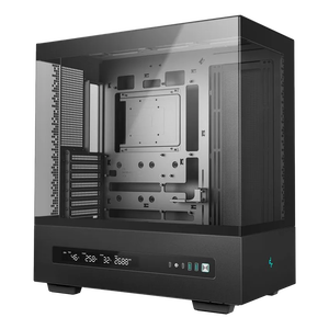 DeepCool CH690 Digital  Caja ATX Negra Cristal Templado Pantalla LCD