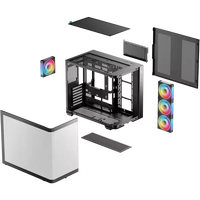 DeepCool CG530U 4F  Caja ATX 4 Ventiladores ARGB