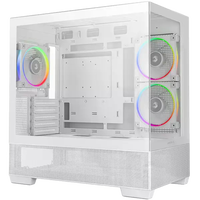 DeepCool CG380 3F WH  Caja ATX 3 Ventiladores ARGB Blanca